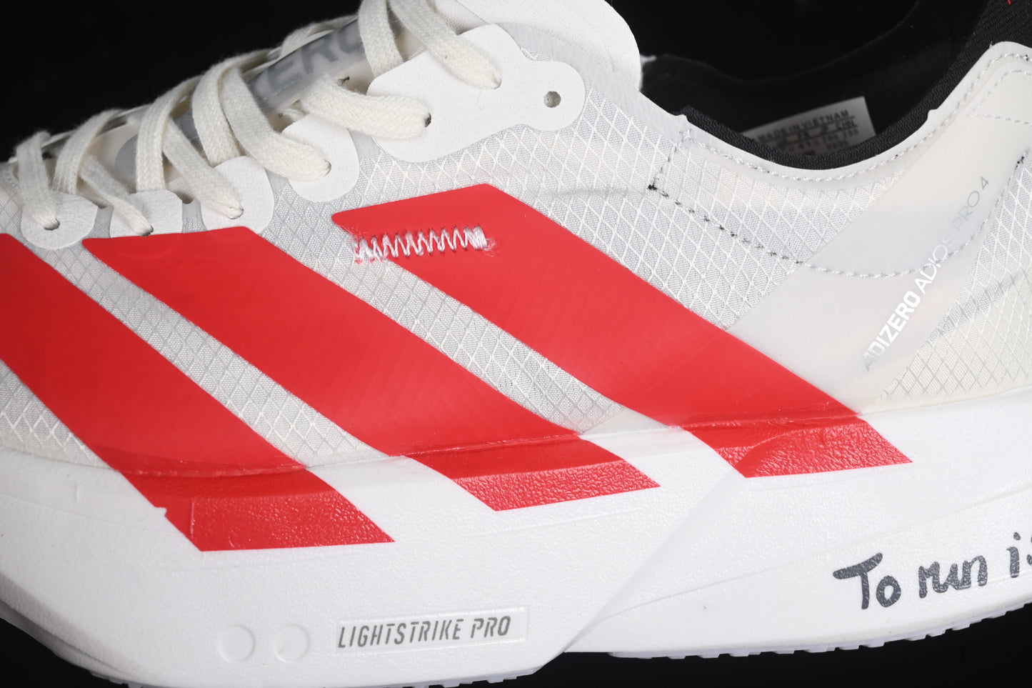 Adizero Adios Pro 4 'To Run is to Live'