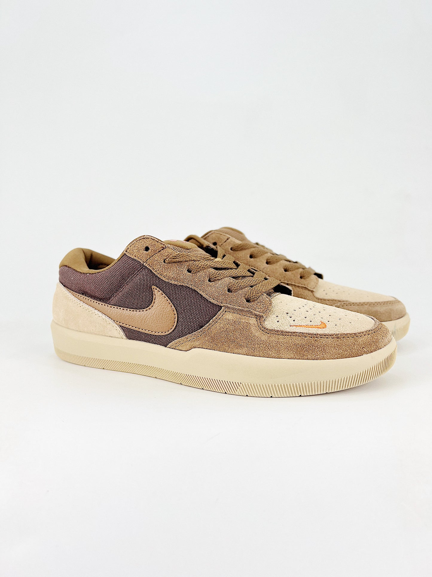 Nike SB Force 58 Tan, Beige & Brown Skate Shoes