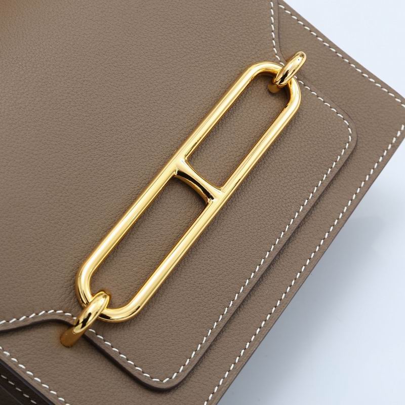 Bolsa Hermès Roulis Evercolor Bege
