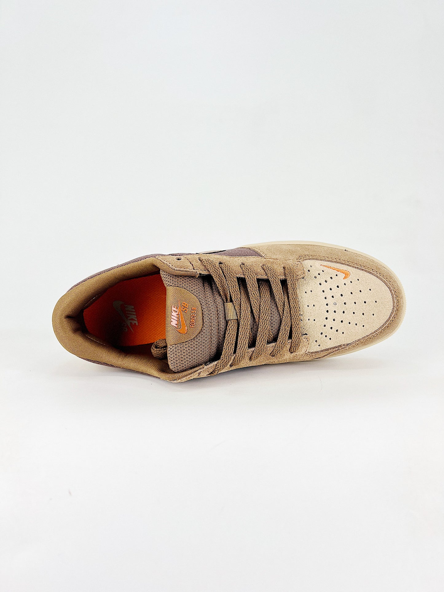 Nike SB Force 58 Tan, Beige & Brown Skate Shoes