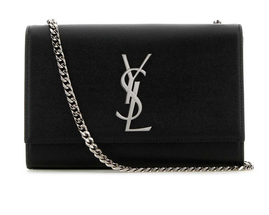 Bolsa Saint Laurent Transversal 'Kate' de couro