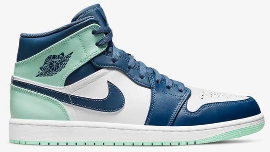 Jordan 1 Mid Mystic Navy Mint Foam