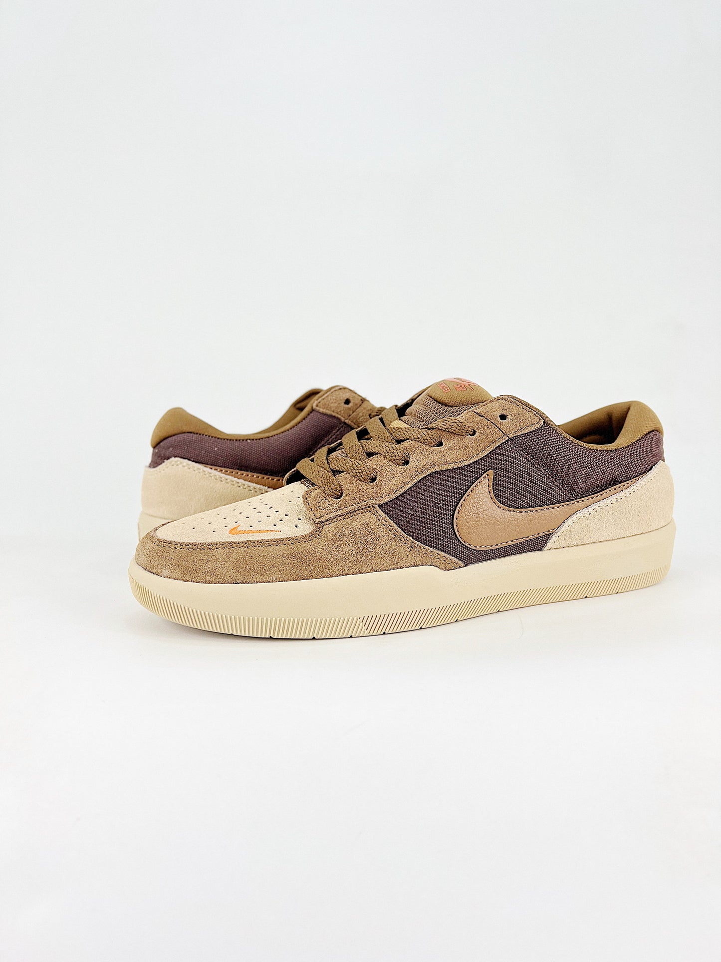 Nike SB Force 58 Tan, Beige & Brown Skate Shoes