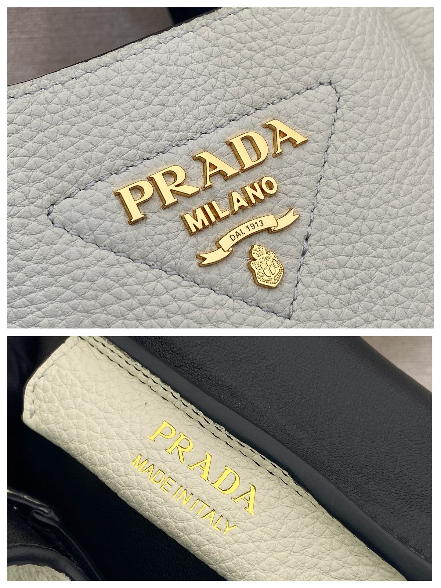Bolsa Prada tote mini de couro