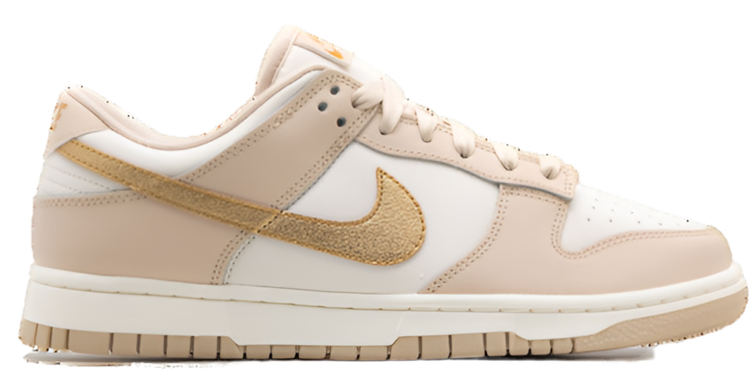 Nike Dunk Low Phantom Metallic Gold