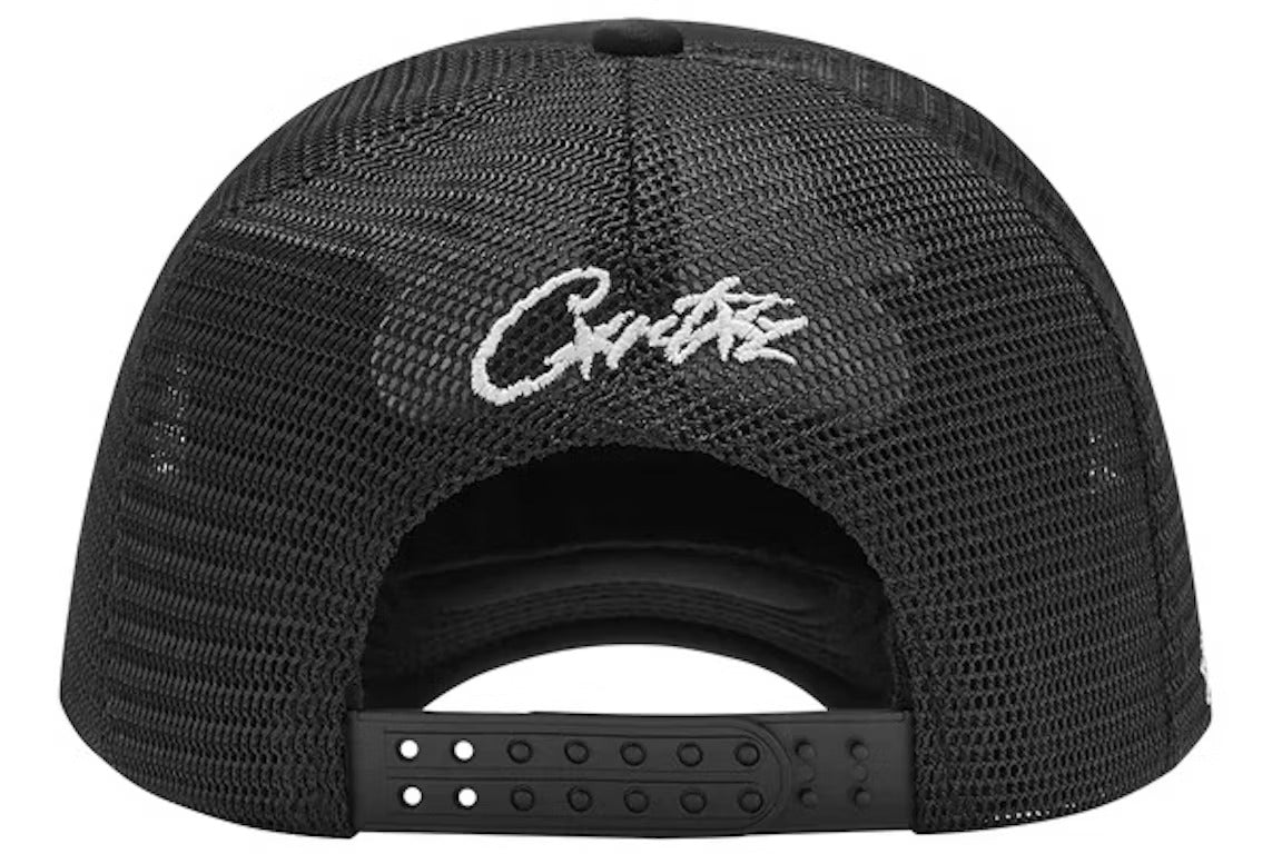 Boné Corteiz Trucker 5 Starz Alcatraz Black