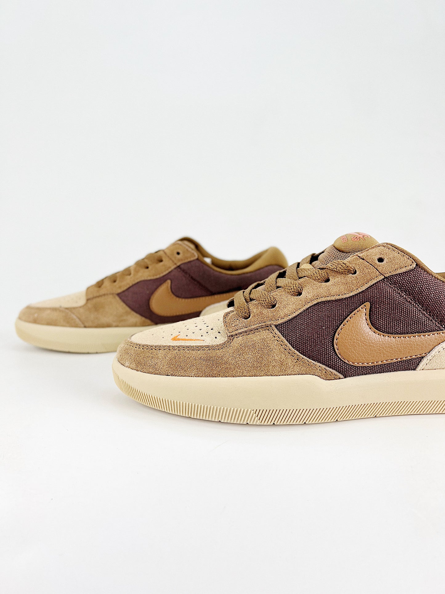 Nike SB Force 58 Tan, Beige & Brown Skate Shoes