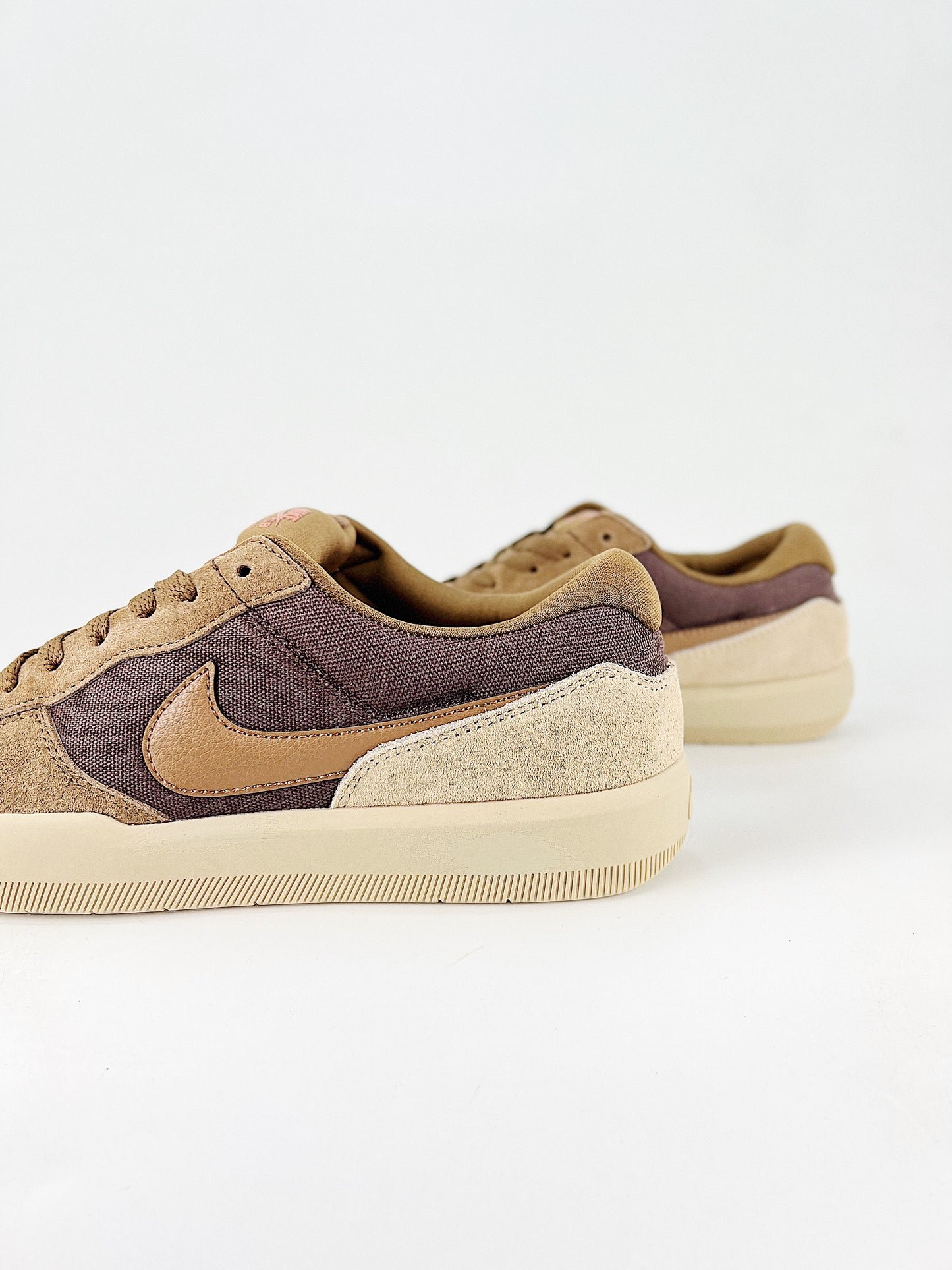 Nike SB Force 58 Tan, Beige & Brown Skate Shoes